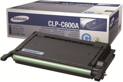 Samsung CLP-C600A/SEE Cyan Original Toner - CLP-600 / CLP-650