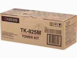 Kyocera TK-825M Magenta Original Toner Cartridge - KM-C2520 / KM-C2525