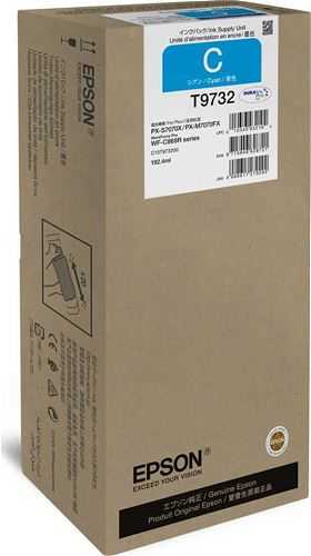 Epson C13T973200 (T9732) XL Cyan Original Cartridge WF-C869 Serisi (Ex)