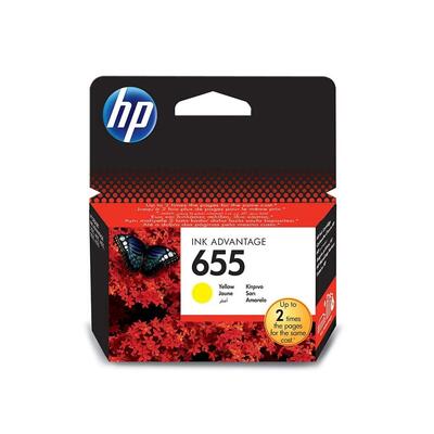 HP CZ112AE (655) Gelbe Originalpatrone - Deskjet
