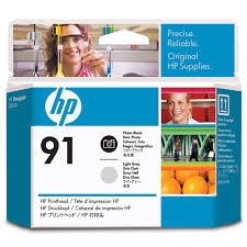 HP C9463A (91) Photo Black-Light Gray Original Head Cartridge - Designjet Z6100