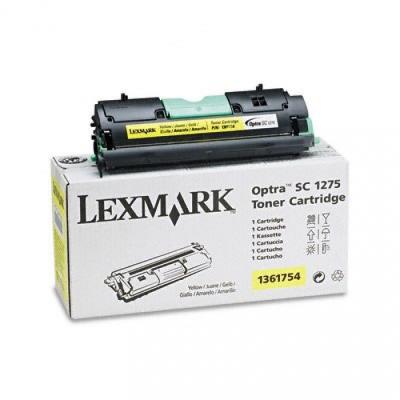Lexmark 1361754 Gelber Orjinaltoner — SC-1275