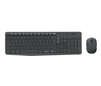 Logitech MK235 (920-007931) Siyah Kablosuz Q Klavy