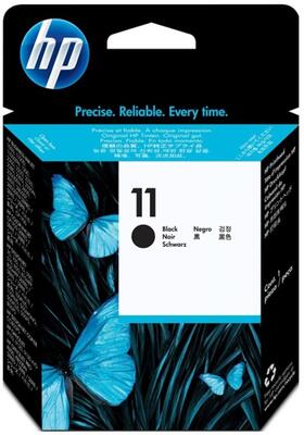 HP C4810A (11) Siyah Orjinal Kafa Kartuşu