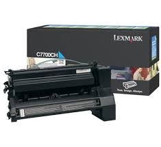 Lexmark C7700CH Cyan Original Toner - C770 / C772 (U)