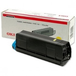 OKI 42127405 Yellow Original Toner - C5100 / C5200
