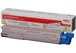 OKI 43459345 Sarı Orjinal Toner - C3300 / C3400