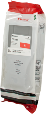 Canon PFI-206R (5309B001) Red Orj