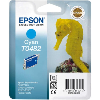 Epson C13T04824020 (T0482) Mavi Orjinal Kartuş - S