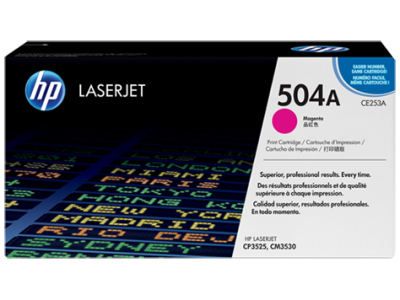 HP CE253A (504A) Kırmızı Orjinal Toner - CP3525 /