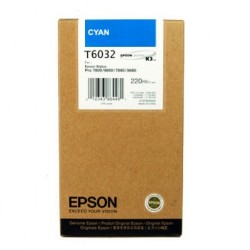 Epson C13T603200 (T6032) Mavi Orjinal Kartuş - Sty