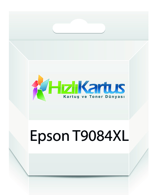 Epson C13T908440 (T9084) XL Yellow Compatible Cartridge - WF-6090 / WF-6590