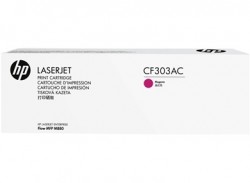 HP CF303A (827A) Magenta Original Toner - LaserJet M880z (Damaged Box)