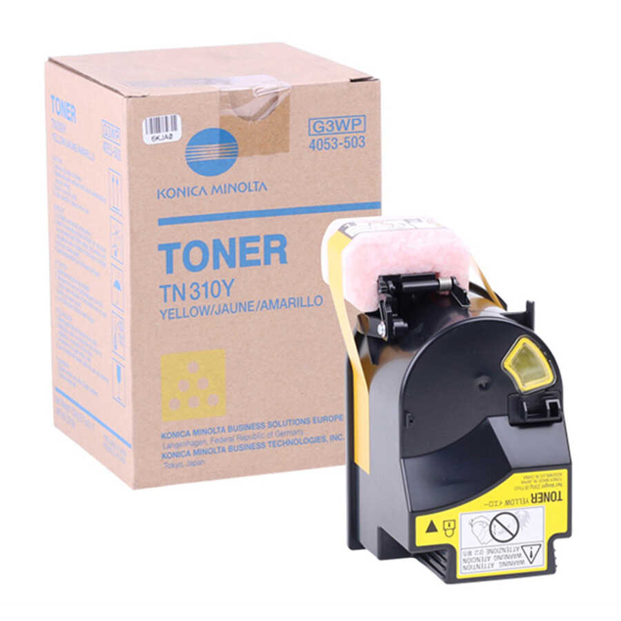 Konica Minolta TN-310Y (4053-503) Gelbe Original-Toner.