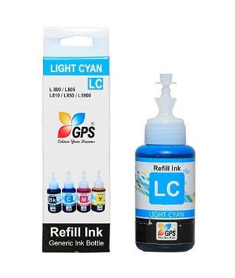 Epson C13T67354A (T6735) Açık Mavi Muadil Mürekkep