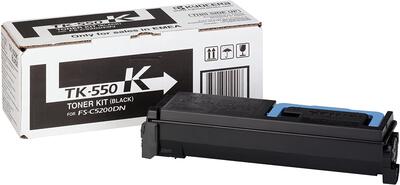 Kyocera TK-550K Schwarzer Orjinaltoner — FS-C5200DN