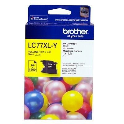 Brother LC77XLY Sarı Orjinal Kartuş - MFC-J6510DW
