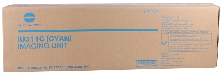 Konica Minolta IU-311C (4062-523) Cyan Original Drum Unit - C300 / C352