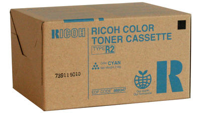 Ricoh 888347 Type R2M Cyan Original Toner Cartridge 3228C / 3235C / 3245C