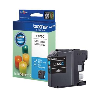 Brother LC673C Cyan Original Cartridge - MFC-J2720 / MFC-J2320