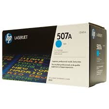 HP CE401A (507A) Cyan Original Toner Cartridge - Laserjet M551 / M570 (Damaged Box)