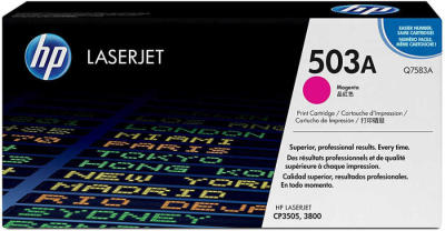 HP Q7583A (503A) Magenta Original Toner Cartridge - Laserjet 3600