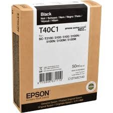 Epson C13T40C140 (T40C1) Schwarze Orjinalpatrone — SC