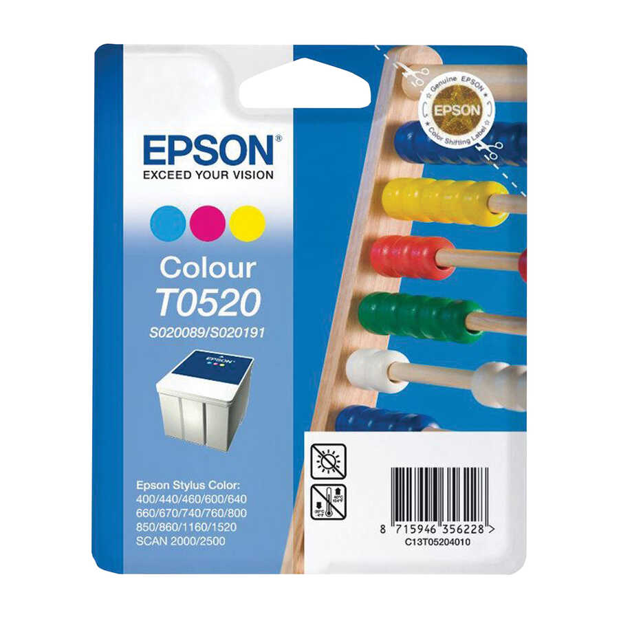 Epson C13T05204010 (T0520) Farbige Originalpatrone -