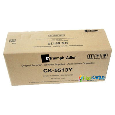 Triumph Adler CK-5513Y Yellow Original Toner/355ci, 356ci (1T02VMATA0)