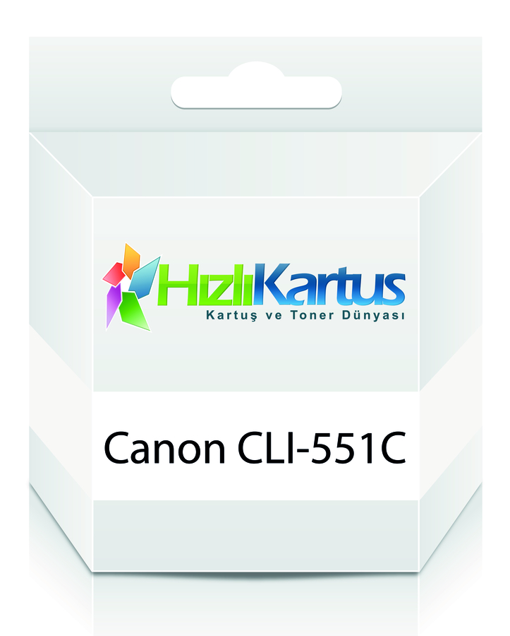 Canon CLI-551C (6509B001) Cyan Compatible Cartridge - MG5450 / MG6350