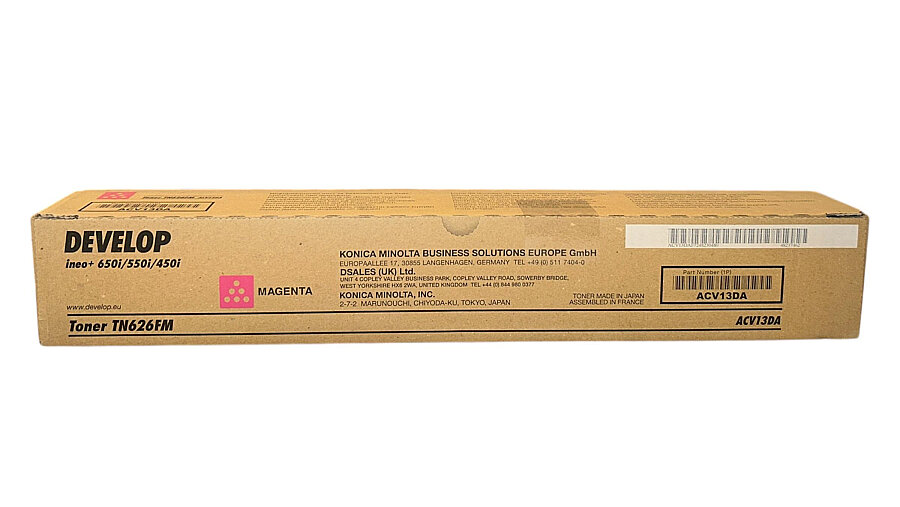 Develop TN-626M (ACV13DA) Magenta Original Toner - Ineo +450i