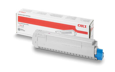 OKI 46606506 Kırmızı Orjinal Toner - Pro8432WT