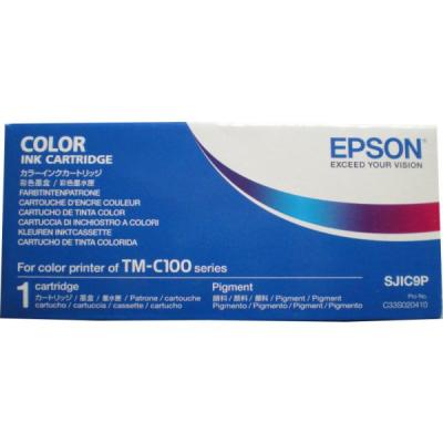 Epson SJIC9P C33S020410 4LU Pack Colour Original Cartridge TM-C100 (Ex)