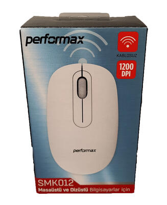 Performax SMK012 Kablosuz Beyaz Optik Mouse