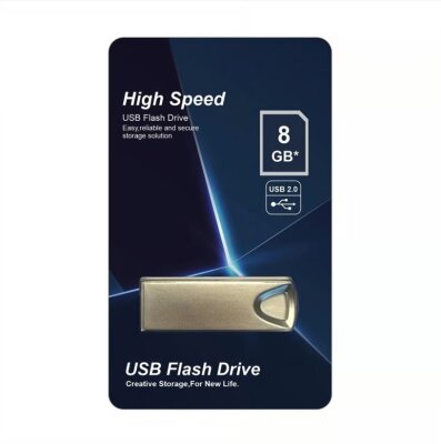 Elba 8Gb Metal 2.0 Usb Flash Bellek