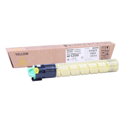 Ricoh 842058 Gelber Orjinaltoner — MP-C2550ZCARTKEEP0002ZXQ