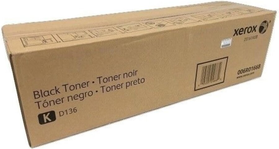 Xerox 006R01668 Black Original Toner - D136