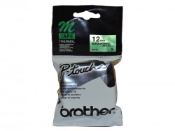 Brother M-731 Yeşil Üzerine Siyah P-Touch Etiket 1