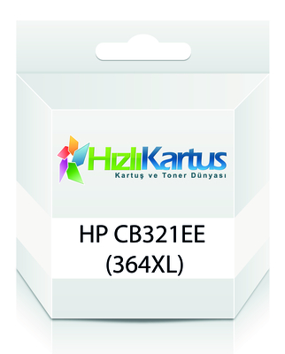 HP CB321EE (364XL) Black Muadil Cartridge — C5380/C