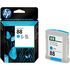 HP C9386AE (88) Cyanfarbene Original-Tintenpatrone - K5300 / K5400 (Beschädigte Box)