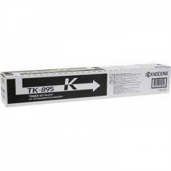 Kyocera TK-895K Black Original Toner Cartridge - FS-C8020MFP / FS-C8025MFP