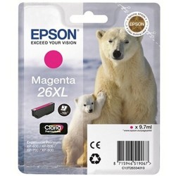 Epson C13T263340 (26XL) Kırmızı Orjinal Kartuş - X