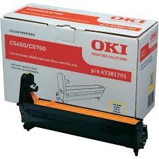 OKI 43381705 Yellow Original Drum Unit - C5600 / C5700