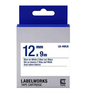 Epson C53S654022 (LK-4WLN) Original Blue Label Ribbon on White - LW-400VP