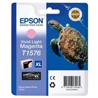 Epson C13T15764010 (T1576) Açık Kırmızı Orjinal Ka