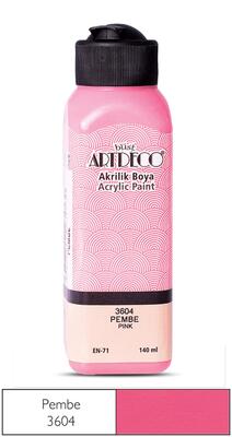 Artdeco 3604 Pembe Akrilik Boya 140 ml