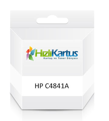 HP C4841AE (10) Mavi Muadil Kartuş