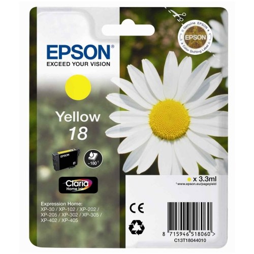Epson C13T18044010 (18) Gelbe Originalpatrone - XP-2