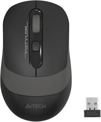 A4 Tech FG10S Graue stille optische drahtlose Maus
