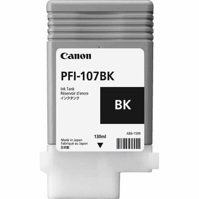 Canon PFI-107BK (6705B001) Black Original Cartridge - iPF680 / iPF685